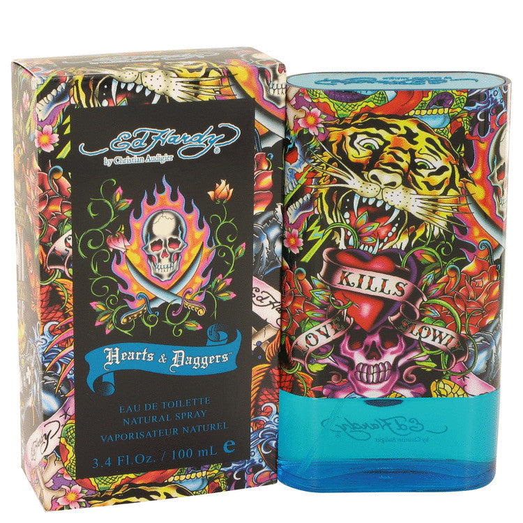 Ed Hardy Hearts & Daggers for Men Eau de Toilette 100 ml